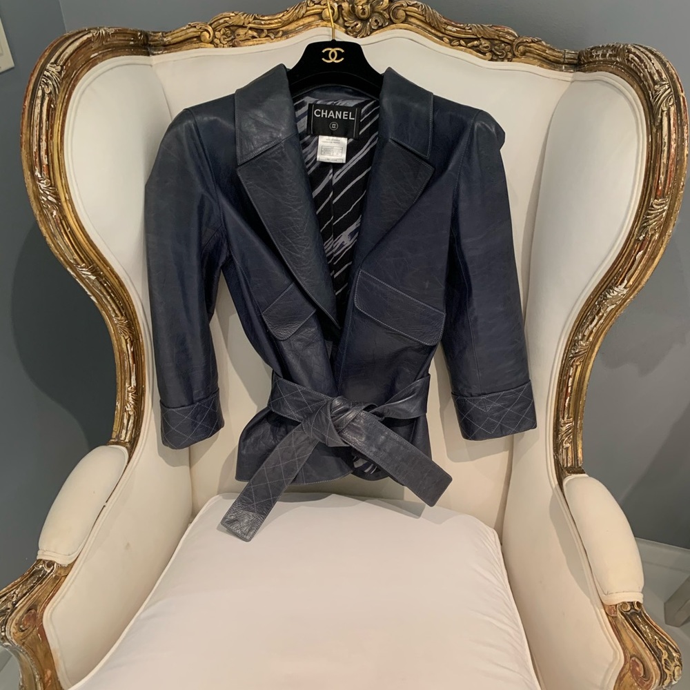 FABULOUS CHANEL LEATHER JACKET